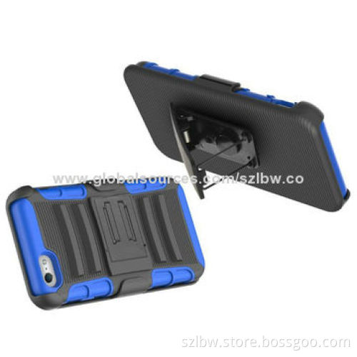 11 Colors 3 In 1 Hybrid Impact Rugged Combo Belt Clip Holster Kickstand Case for iPhone 6